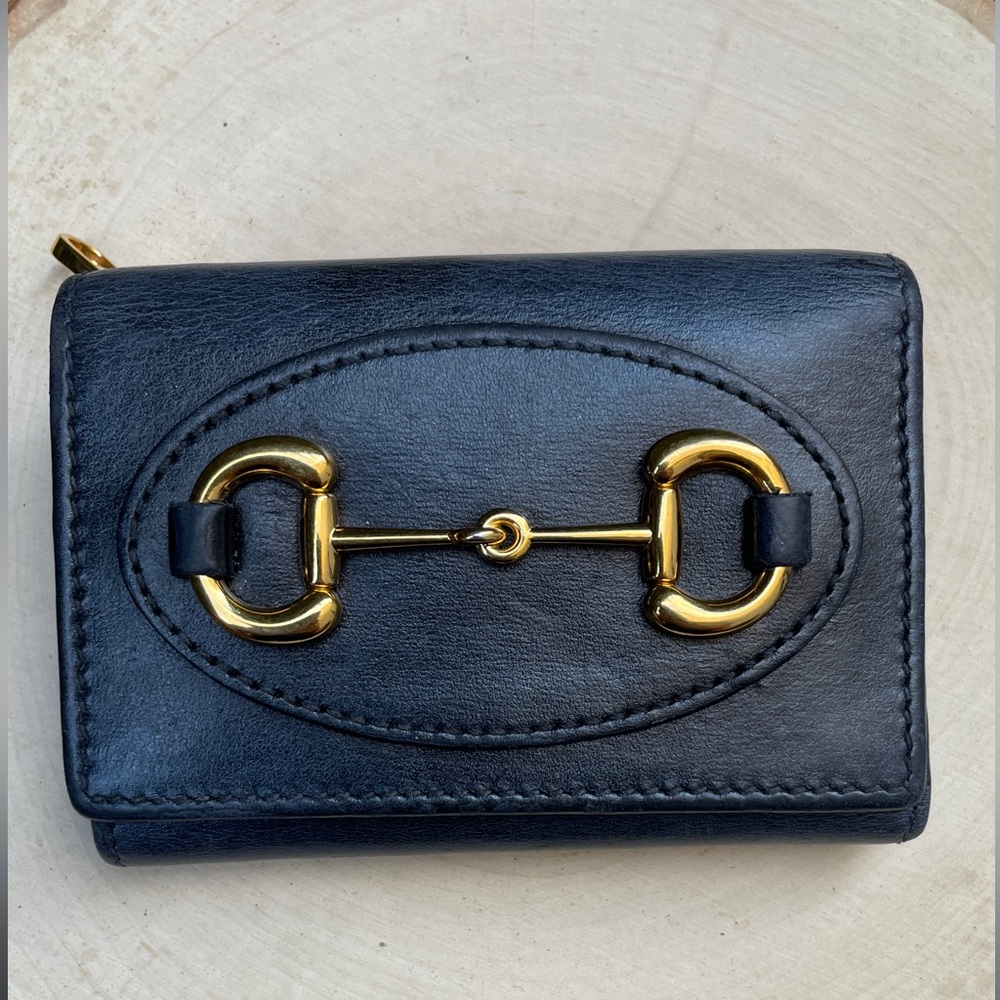 GUCCI HORSEBIT 1955 CARD CASE WALLET